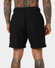 Champion Reverse Weave Arch Logo Shorts Black/Gold