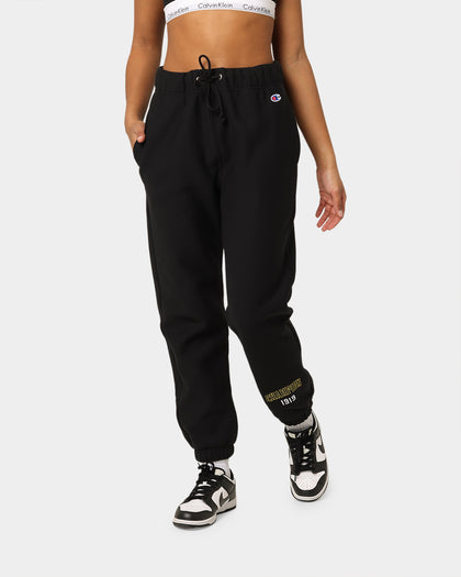 Champion Reverse Weave Collegiate Joggers Black/Gold