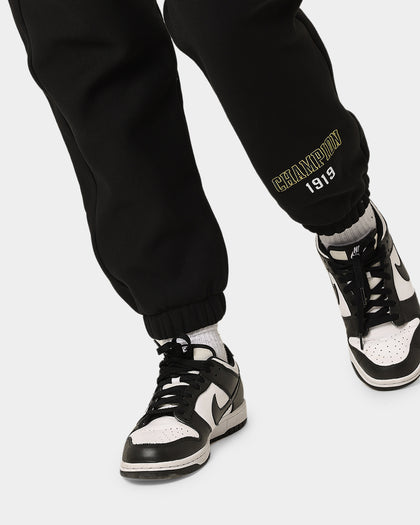 Champion Reverse Weave Collegiate Joggers Black/Gold
