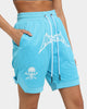 The Anti Order Heavy Metal Basketball Shorts Cyan