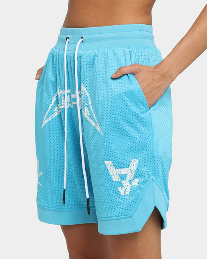The Anti Order Heavy Metal Basketball Shorts Cyan