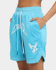 The Anti Order Heavy Metal Basketball Shorts Cyan
