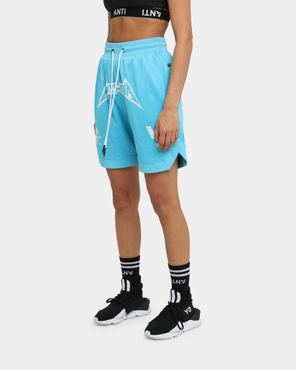 The Anti Order Heavy Metal Basketball Shorts Cyan