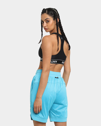 The Anti Order Heavy Metal Basketball Shorts Cyan