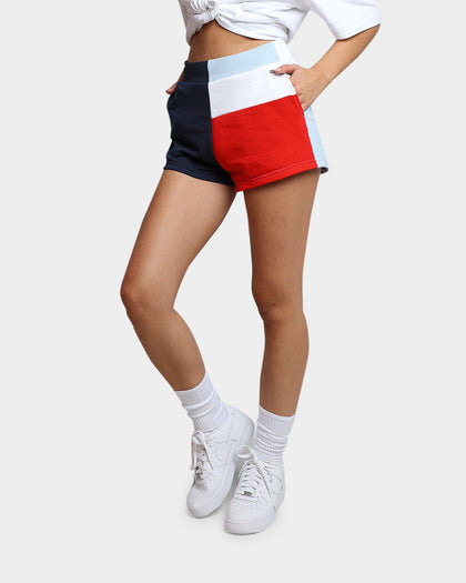 Tommy Jeans Women's Archive Blocking Shorts Twilight Navy