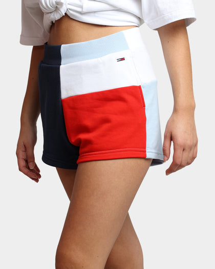 Tommy Jeans Women's Archive Blocking Shorts Twilight Navy