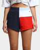 Tommy Jeans Women's Archive Blocking Shorts Twilight Navy