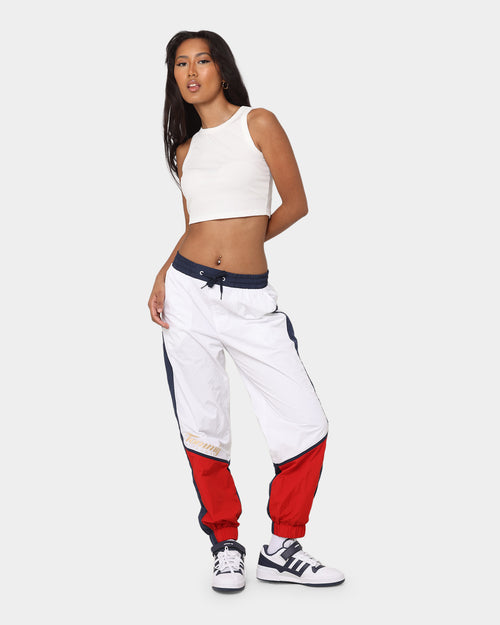 Tommy Jeans Women's TJW Archive Windpants White/Multi-Coloured