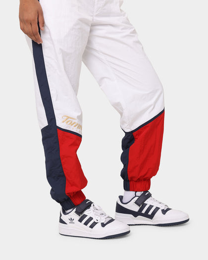 Tommy Jeans Women's TJW Archive Windpants White/Multi-Coloured