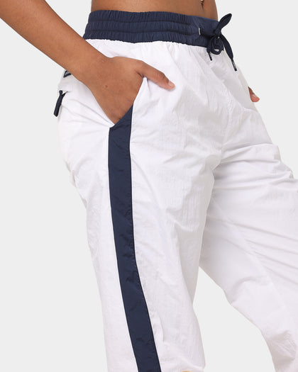 Tommy Jeans Women's TJW Archive Windpants White/Multi-Coloured