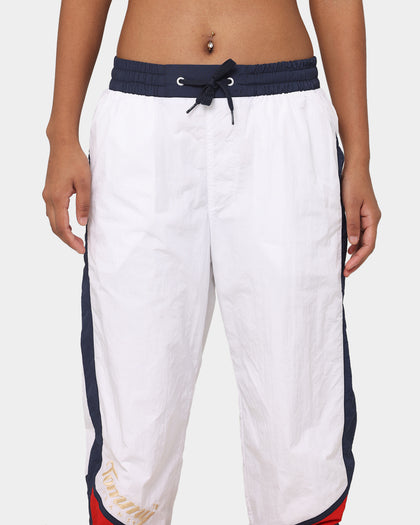 Tommy Jeans Women's TJW Archive Windpants White/Multi-Coloured