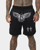 Saint Morta Bird Of Prey Basketball Shorts Black/White