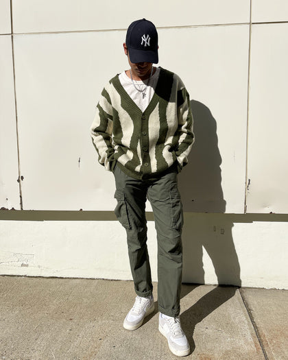 MNML Vintage Cargo Pants Olive