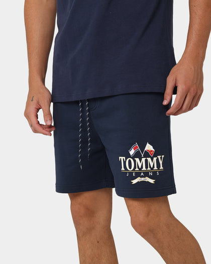 Tommy Jeans TJM Modern Prep Logo Shorts Twilight Navy