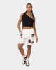Loiter Patchwork Shorts Ecru