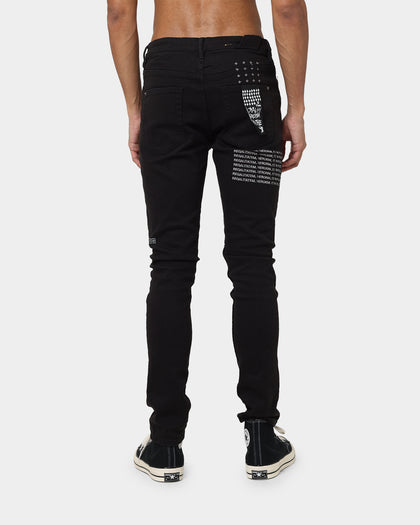 KSUBI Chitch K Patch Ace Jeans Black