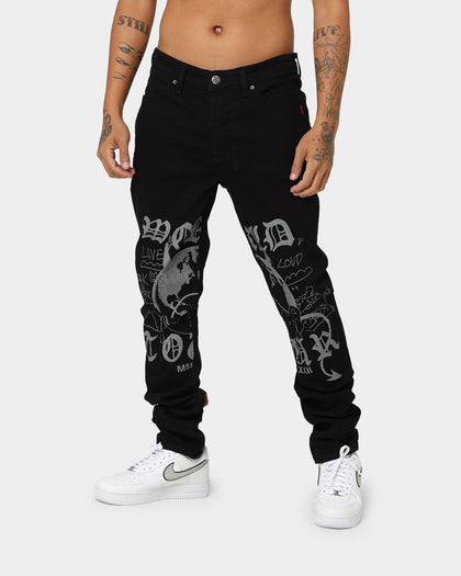 Ksubi Van Winkle Devil Jeans Black