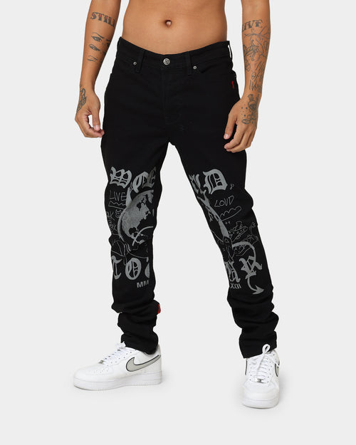 Ksubi Van Winkle Devil Jeans Black