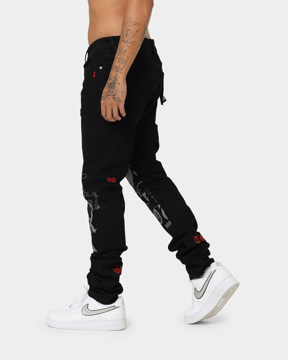 Ksubi Van Winkle Devil Jeans Black