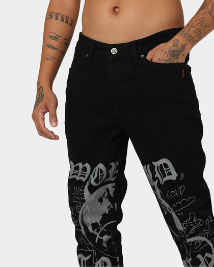 Ksubi Van Winkle Devil Jeans Black