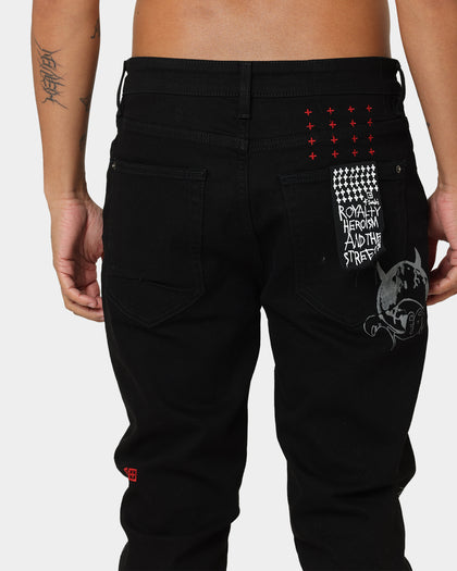 Ksubi Van Winkle Devil Jeans Black