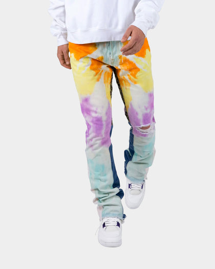 MNML B412 Flare Denim Jeans Multi