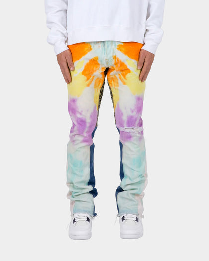 MNML B412 Flare Denim Jeans Multi