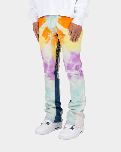 MNML B412 Flare Denim Jeans Multi