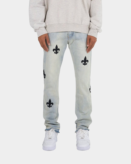 MNML D112 Fleur Denim Jeans Blue