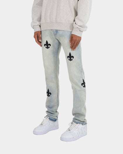 MNML D112 Fleur Denim Jeans Blue