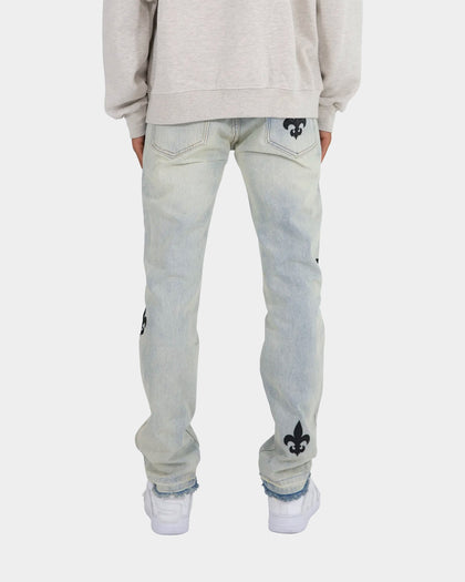 MNML D112 Fleur Denim Jeans Blue