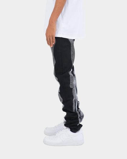 MNML D249 Skeleton Denim Jeans Black/White