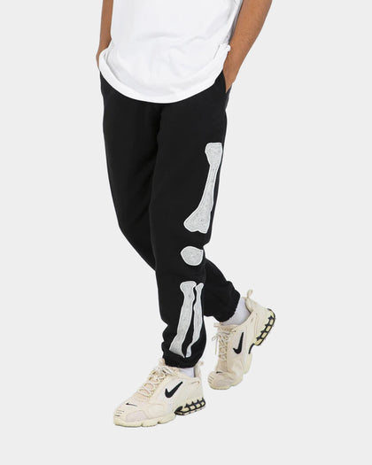 MNML Skeleton Sweat Pants Black Culture Kings US