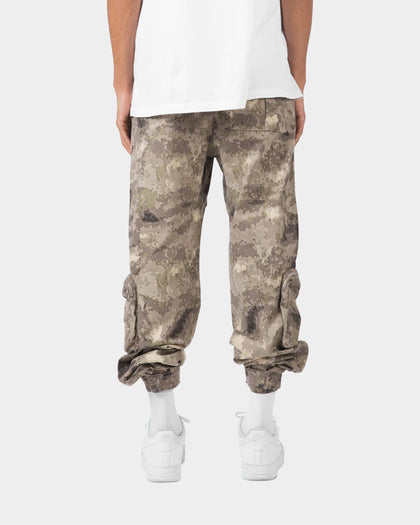 MNML Zipper Cargo Pants Camo