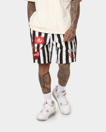 Loiter Sanctuary Walk Shorts Black/White