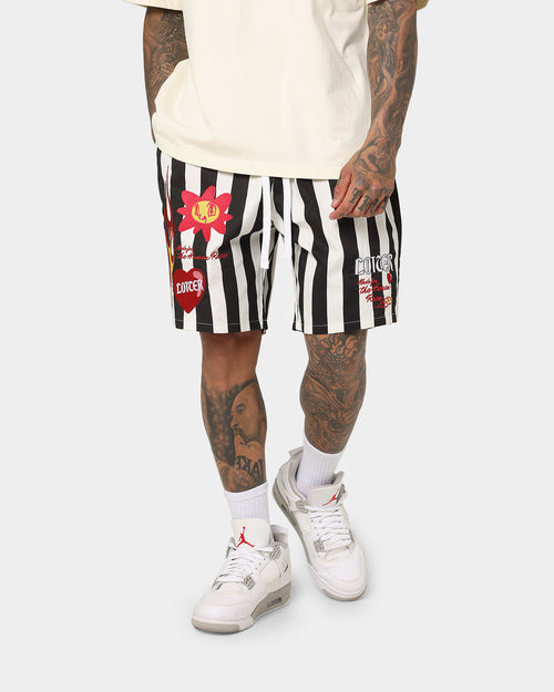 Loiter Sanctuary Walk Shorts Black/White