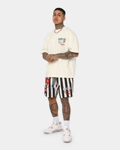 Loiter Sanctuary Walk Shorts Black/White