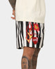 Loiter Sanctuary Walk Shorts Black/White