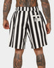 Loiter Sanctuary Walk Shorts Black/White