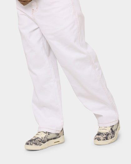 X-Large Bull Denim 91 Pants White
