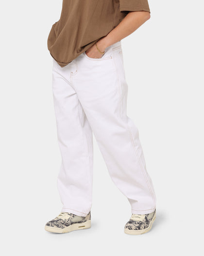 X-Large Bull Denim 91 Pants White