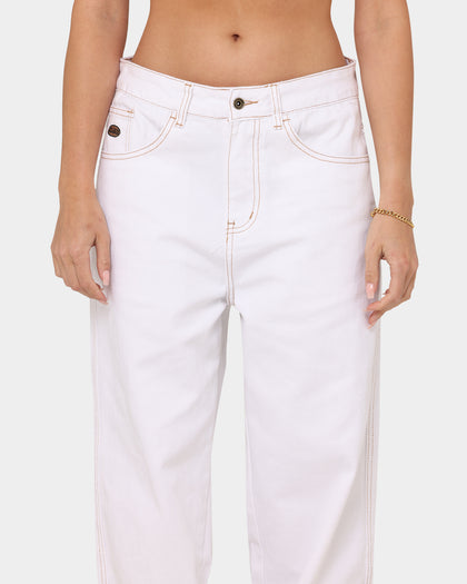 X-Large Bull Denim 91 Pants White