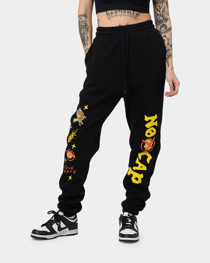 Goat Crew Backend Child Track Pants Black