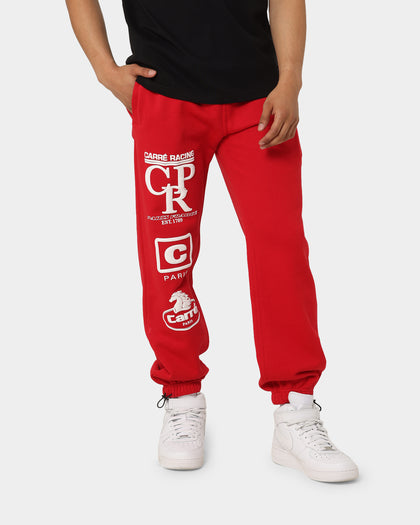Carre Automobile Baggy Sweat Pants Red