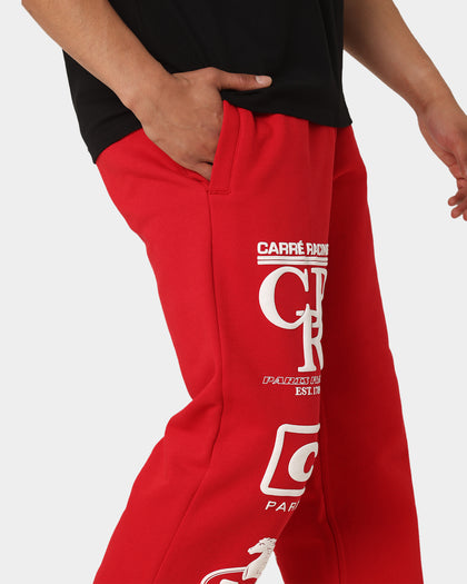 Carre Automobile Baggy Sweat Pants Red