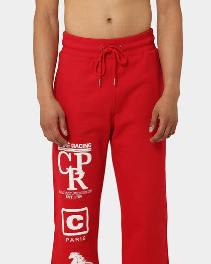 Carre Automobile Baggy Sweat Pants Red