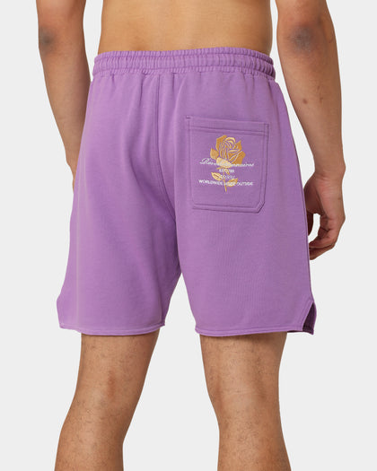 Carre Team Paris Sweat Shorts Purple