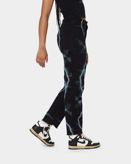 Loiter Lightning Jeans Black/Blue