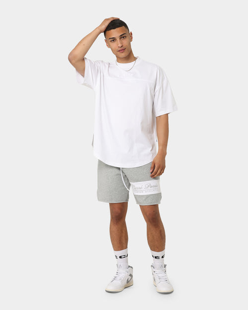 Carre Premium Athletic Sweat Shorts Grey Marle