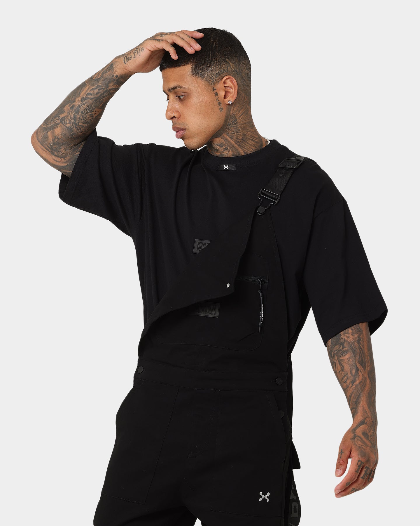 DXXMLife L-4 A Jig$aw Overalls Black | Culture Kings US